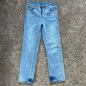 No brand straight leg jeans